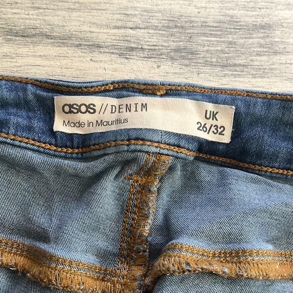 ASOS denim distressed jeans size 22 SKU 18 1069 - Picture 7 of 8